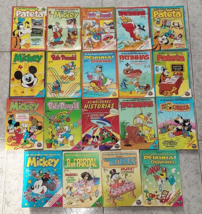 "Tio Patinhas", "Disney Extra", etc... - as melhores BDs da Disney