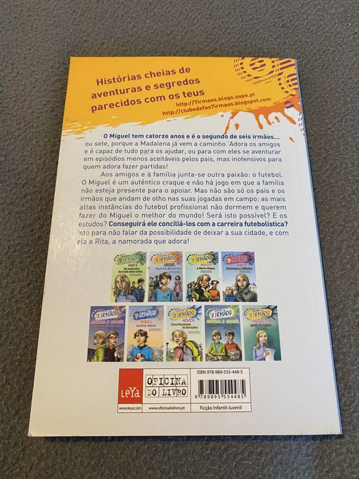 Livro 7 IRMÃOS - MIGUEL nunca desiste