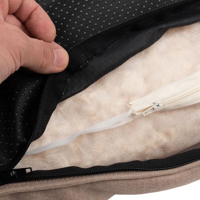 TIAKI Materac dla Psa z Pianką Memory Foam M 100x70x18cm Beżowy