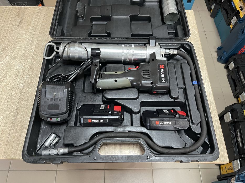 Wurth FP 18-S-LS Combi / акумуляторний масляний шприц Вюрт