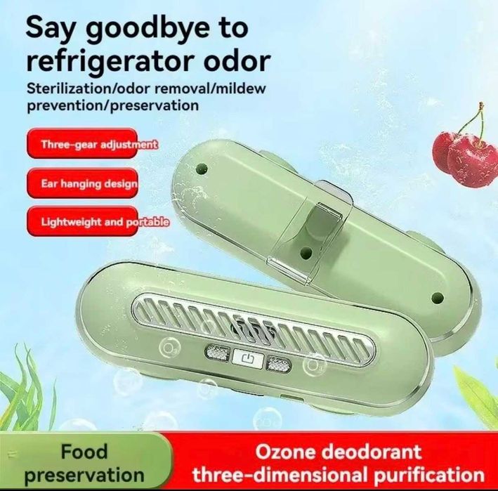 Портативний озонатор-дезодоратор для холодильника