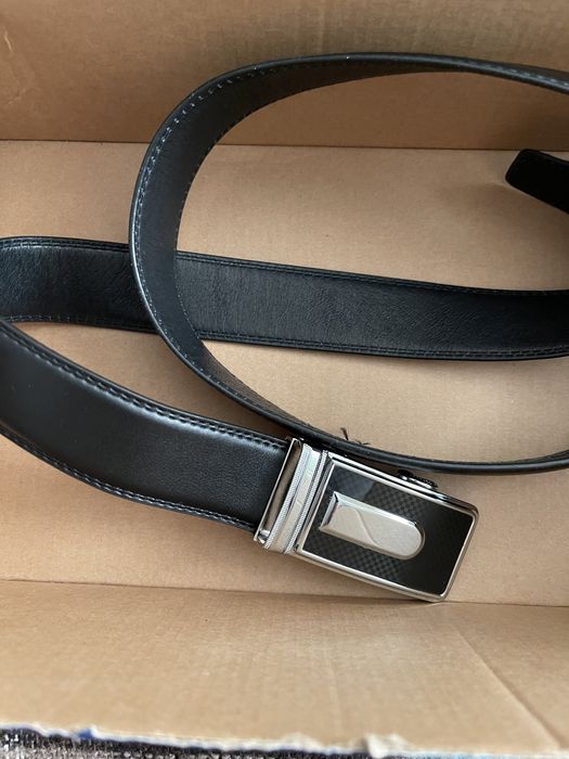 Ремень мужской кожаный