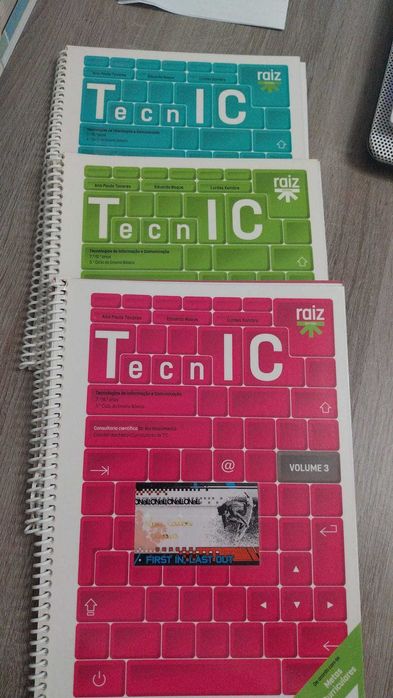 Manual de Tecnologias de Informação e Comunicação vol.1,2,3 7º/8º ano