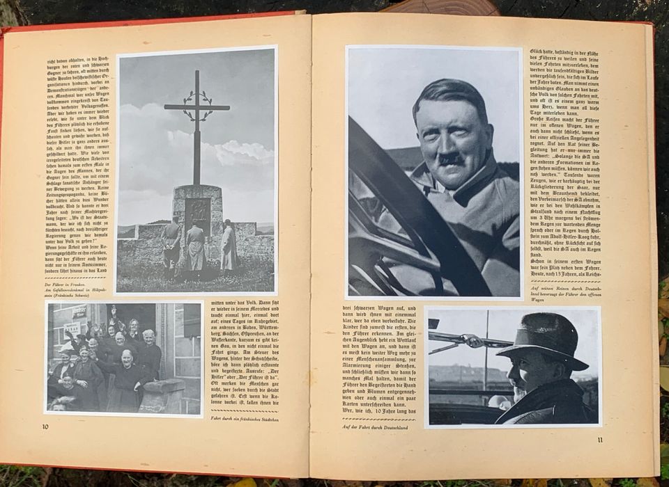 投資洋書 Альбом 1935 года Adolf Hitler. Bilder aus dem Leben des Führers с