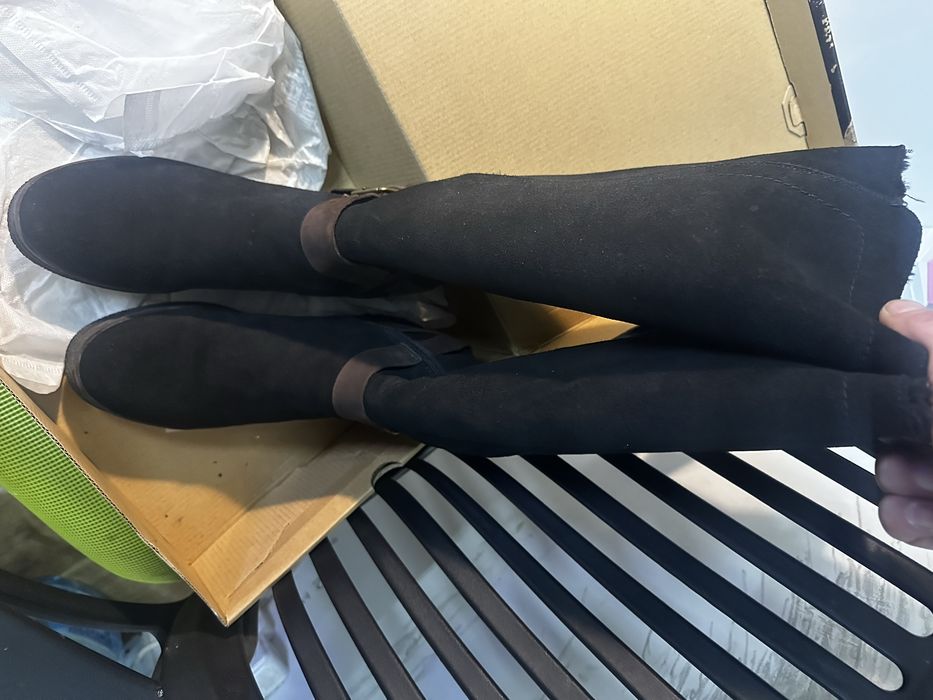 Замшевые сапоги keddo 40 размер