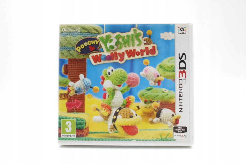 Poochy & Yoshi's Woolly World Nintendo 3DS pudełkowa