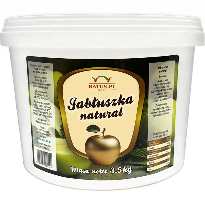 Jabłko Prażone Natural 3,5 Kg