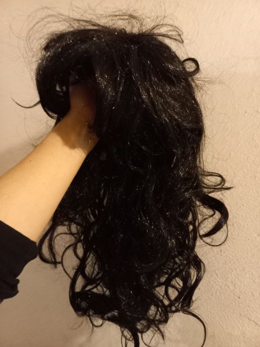Peruka nowa - Czarne Włosy