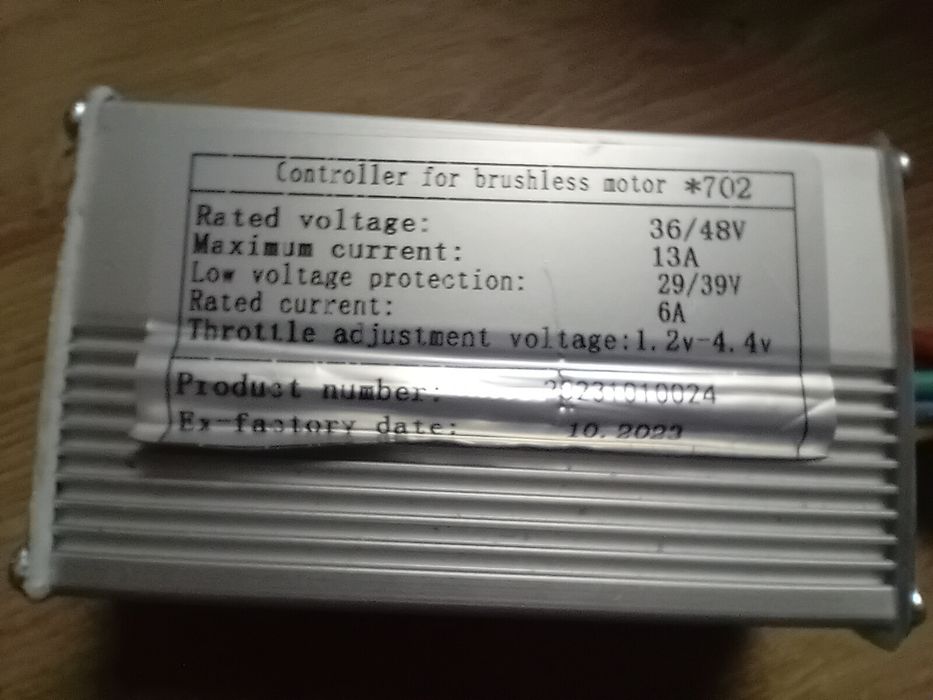 Kontroller bldc 36/48v