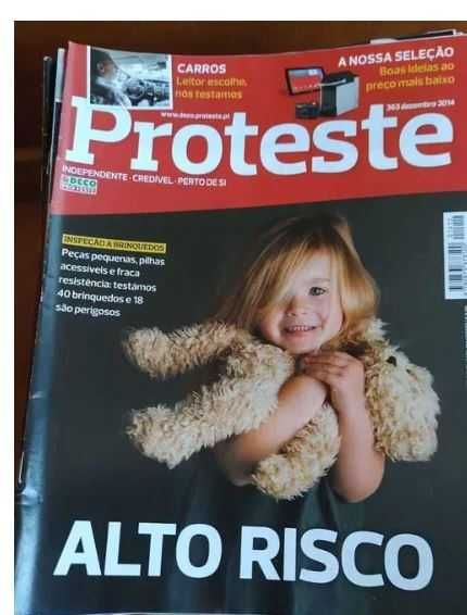 8 revistas Proteste da DECO defesa do cosumidor -lote 4