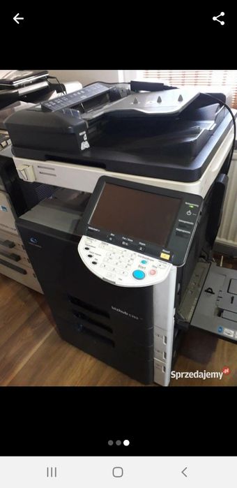 Konica Minolta C253 Drukarka Skaner KopiarkaWIFI
Drukarka uszkodzona