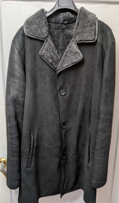 Натуральна чоловіча дублянка RIWER (розмір 52/XL). Стан ідеальний!