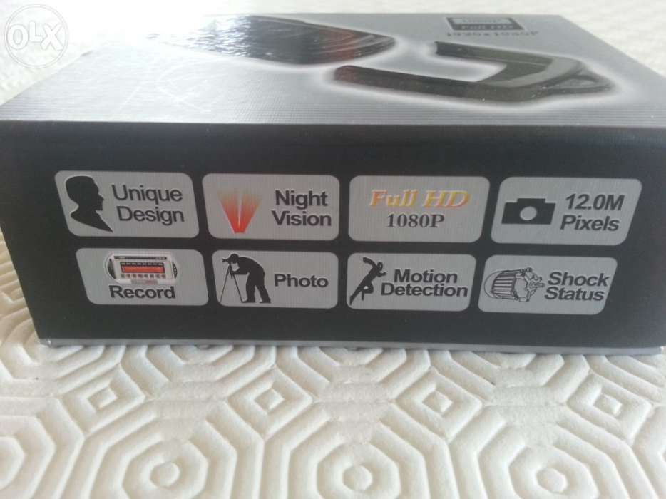 Comando de carro com câmara espia 1080p HD discreta totalmente oculta