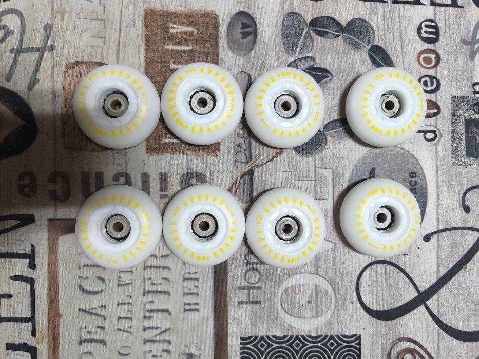 8 rodas para patins em linha