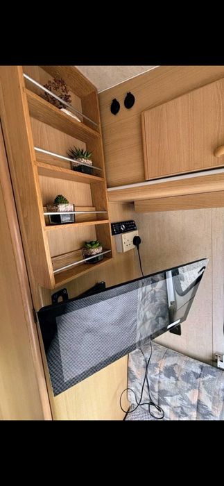 Adria Optima 4 berth caravan ,with full awning .