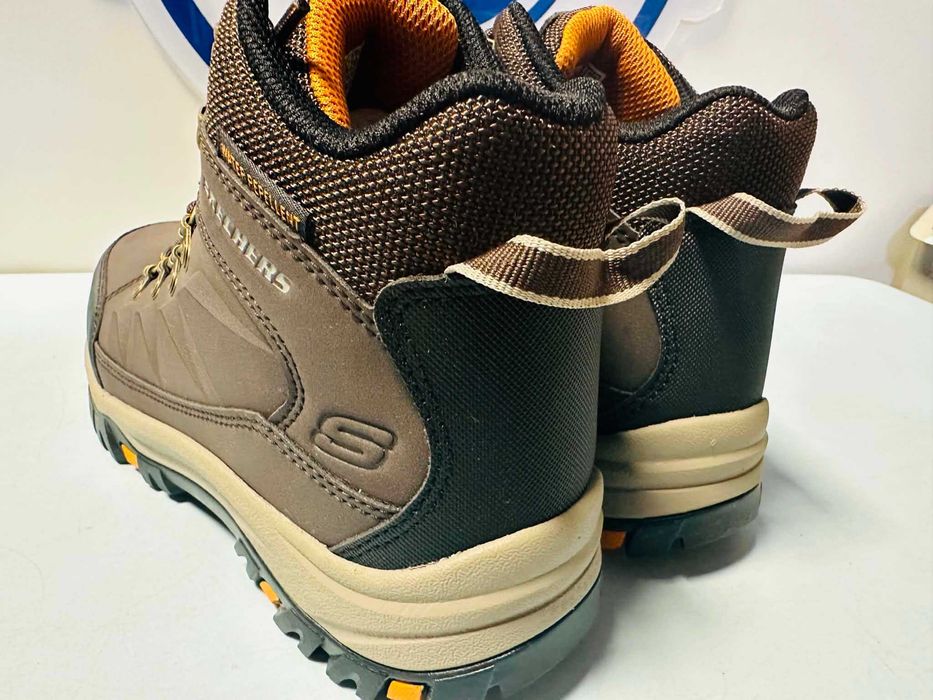 Skechers  Relment wodoodporne wysokie trekkingi brązowe  40 - 46    204642