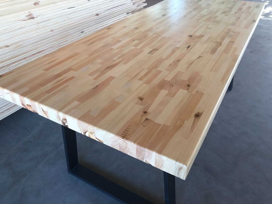 Blat sosnowy 6 x 200 x 82 cm  blat do stołu