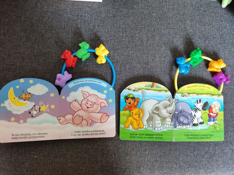 Zabawki dla maluszka ( cymbałki, książeczki, pad )