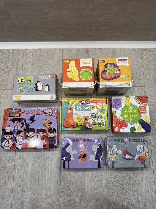 Пазли дитячі Dodo, деревʼяні