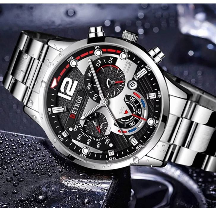 Годинник чоловічий з металевим браслетом