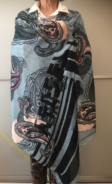 шарф палантин шаль немецкого бренда  Barbara Lebek