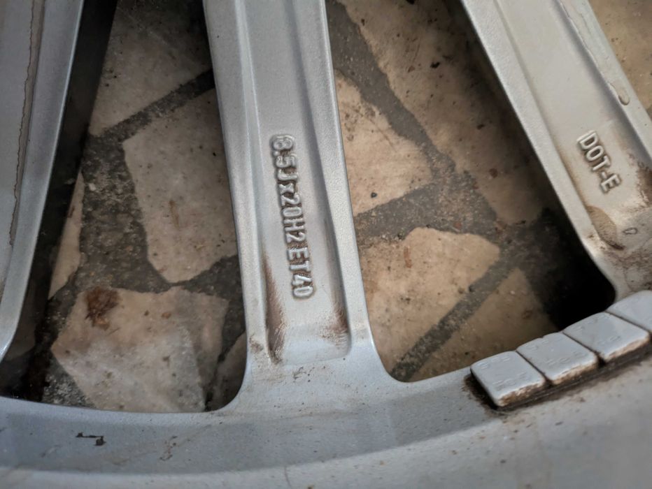 felgi mercedes amg 20" + opony 255/45r20