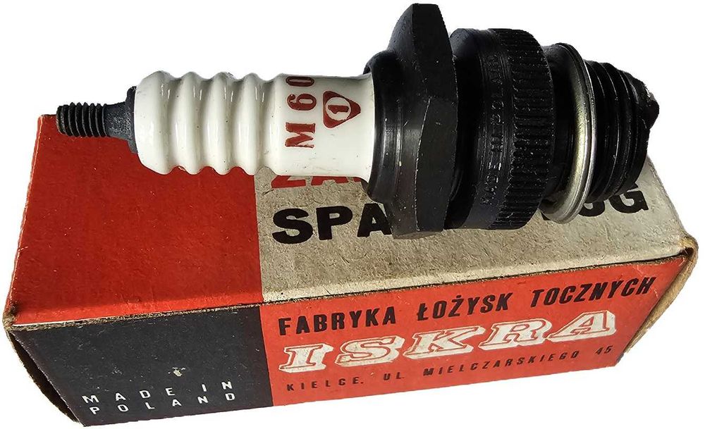 Świeca zapłonowa Iskra M50 M60 NOWE wojsko