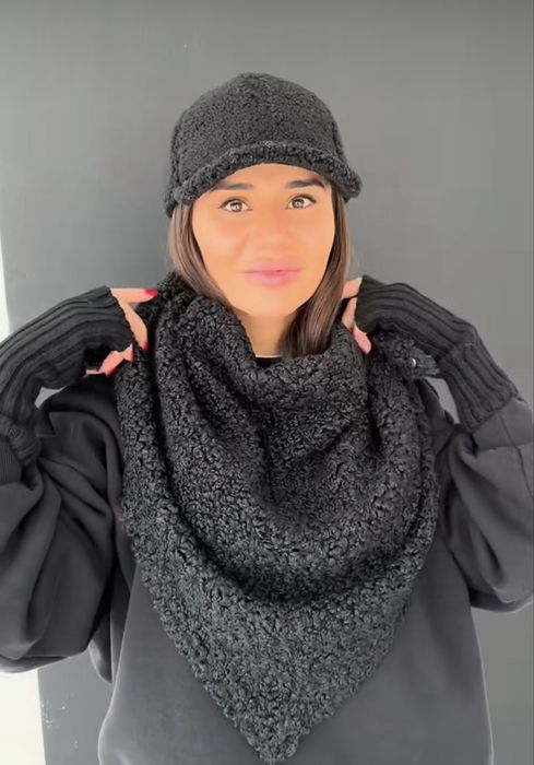 Кепка и бактус тедди(бренд Nino)