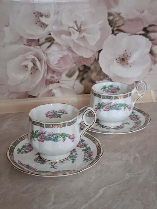 Вінтажні чайно- кавові пари  Elisabethan  Taylor & Kent  Англія