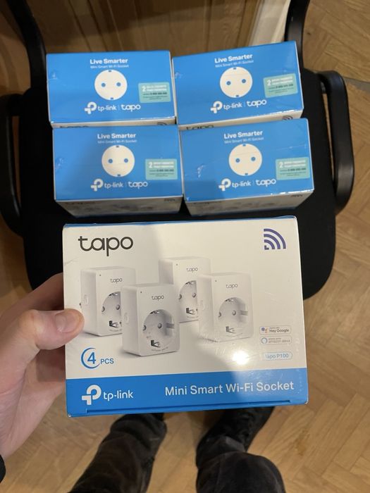 Смарт-розетка TP-Link Tapo P100 Wi-Fi