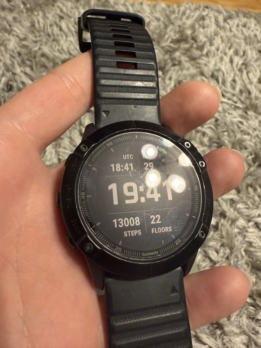 Garmin fanix 6x Pro czarny