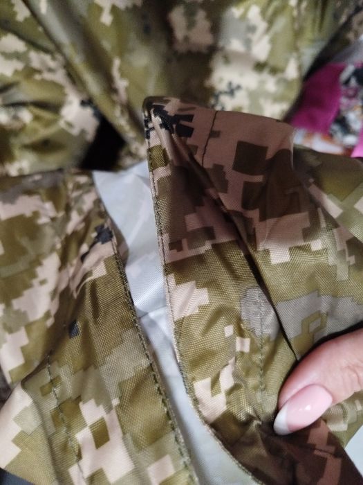 Дощовик тактичний Пончо ММ-14 Плащ-намет піксель ЗСУ