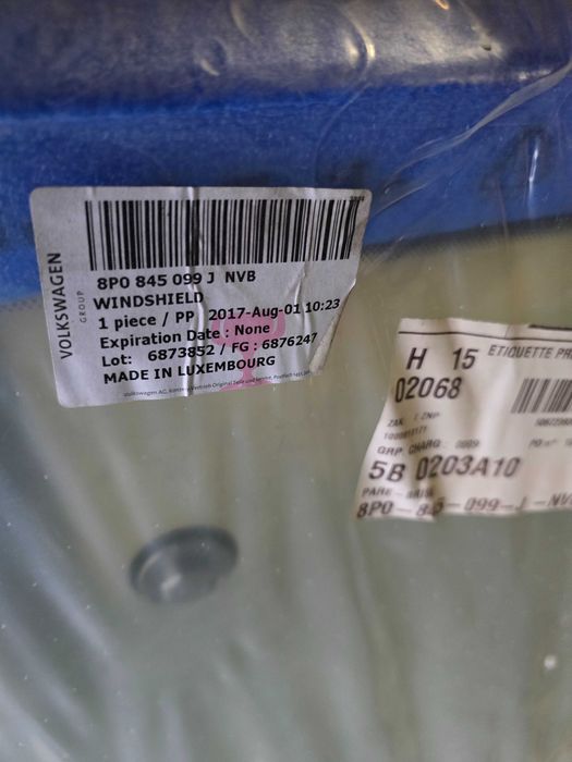 szyba przód Audi A3 8P0 03-12 nowa oryginał