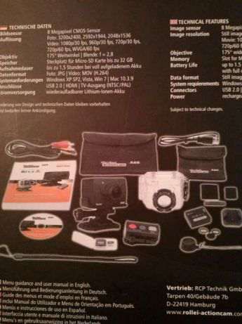 Rollei Actioncam 4S Full HD 1080p