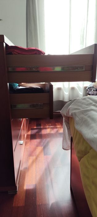 Conjunto cómoda e 2 mesas de cabeceira