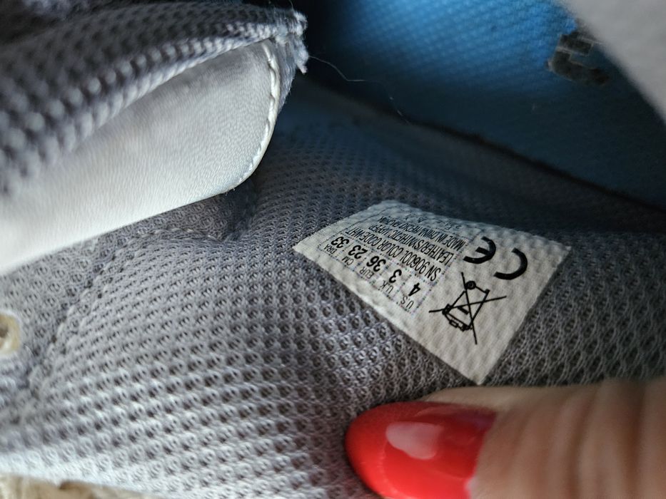 Sneakersy Skechers biale