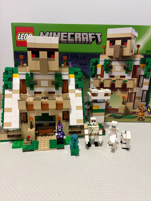21250 forteca żelaznego Golema lego minecraft