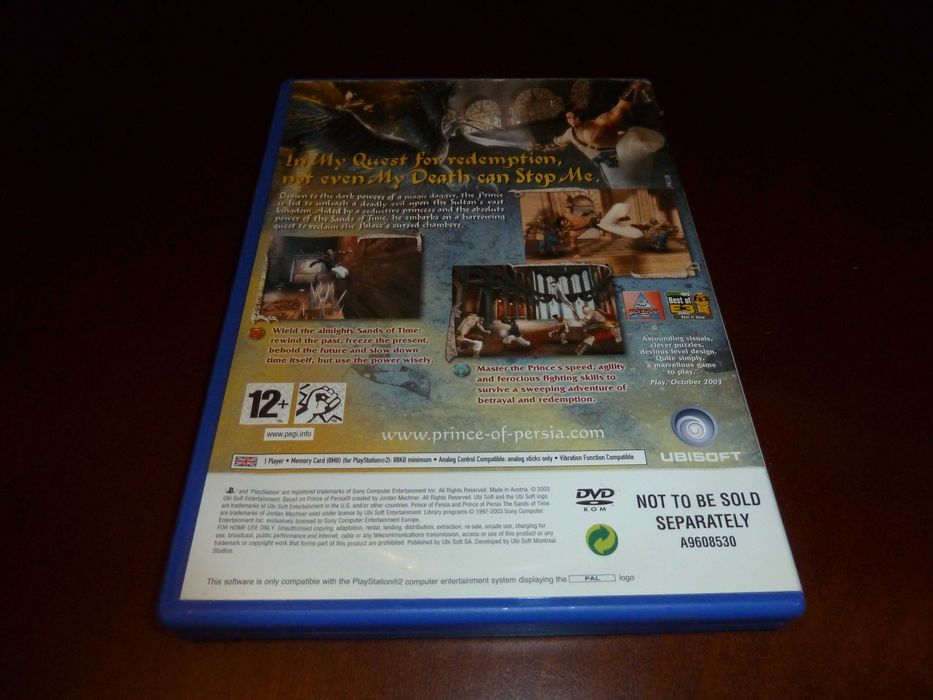 Prince of Persia: The Sands of Time na PS2
