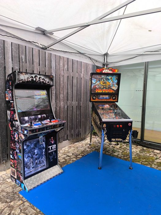 Aluguer Pinball, Sega Rally, Matraquilhos, Setas, Martelo e Arcades para Eventos | Porto