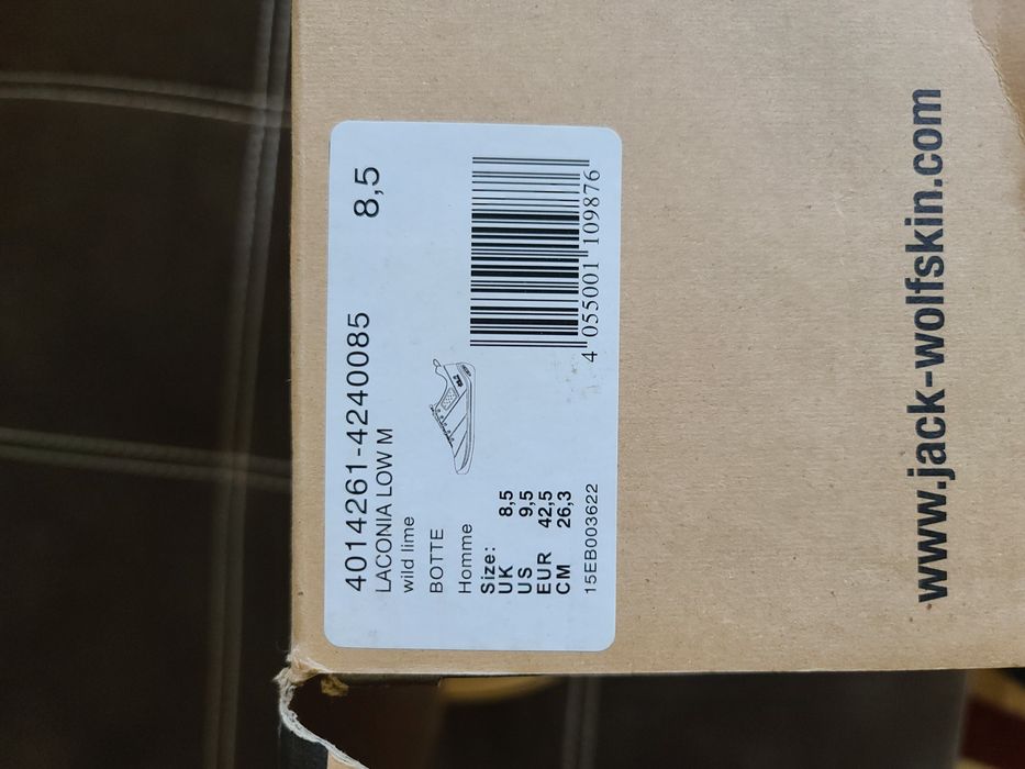 Кросівки Jack Wolfskin Laconia Low M