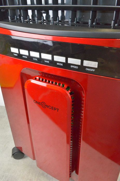 Klimator klimatyzator schładzacz OneConcept Baltic Red