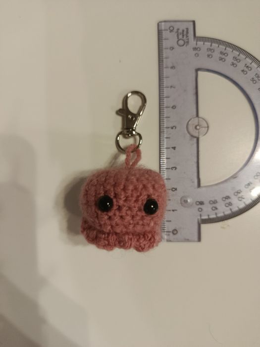 Brelok ośmiorniczka handmade