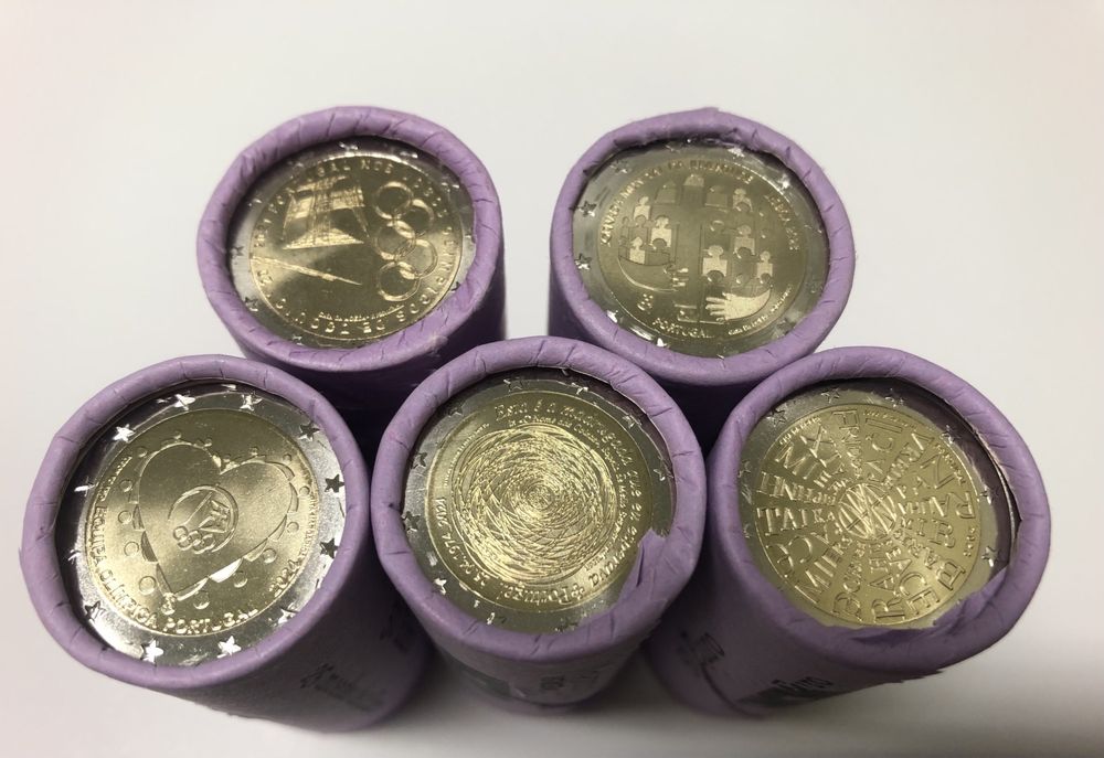 Rolos de Portugal - Moedas 2€