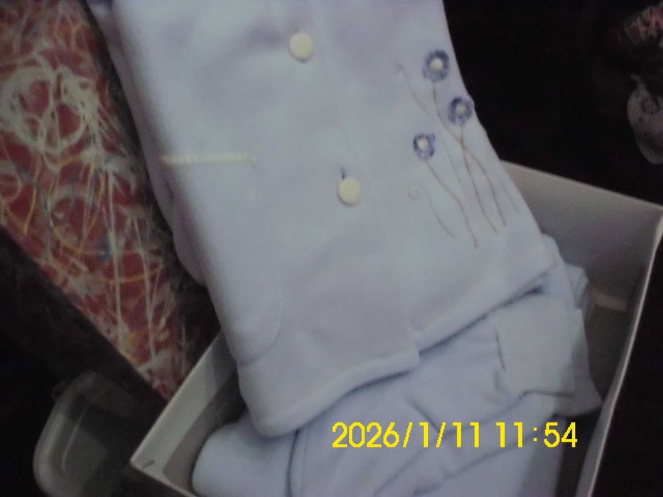 Pijama Polar novo com carapins