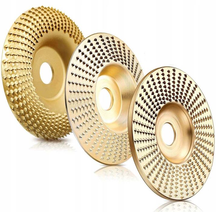 3x Tarcza Do Szlifowania Frez Do Drewna 125mm 22,2 Komplet Frez Tarnik