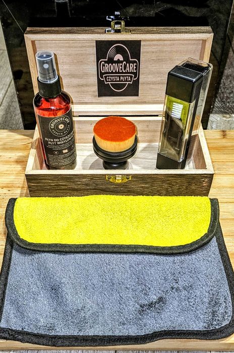 Zestaw do czyszczenia  płyt winylowych