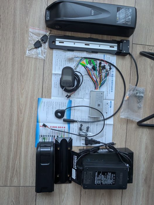 Електронабір для велосипеда 500w 36-48v MXUS редукторный
