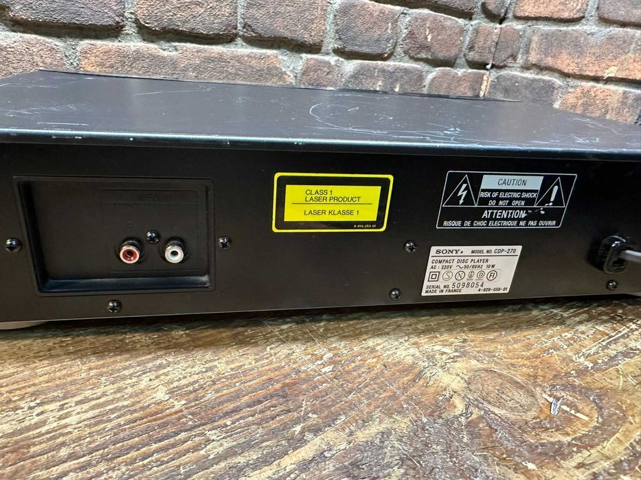 Odtwarzacz CD Sony CDP-270