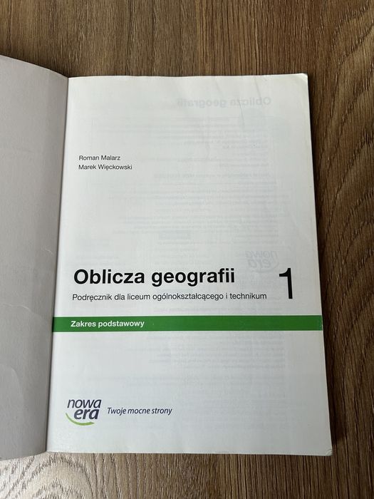 Oblicza geografii 1, podręcznik, zakres rozszerzony