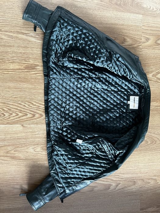 Clements Riberio Ramoneska damska ze skóry naturalnej r. M